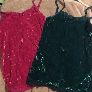 Velour Tops